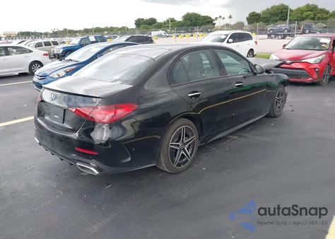 2025 Mercedes-Benz C 300 из США, поврежденный, VIN W1KAF4GB0SR238002